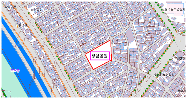 청암공원 위치